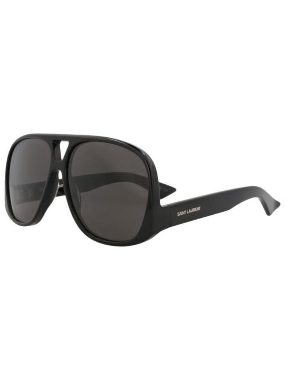 New Saint Laurent Womens Aviator Black Black Grey Fashion Designer Sunglasses